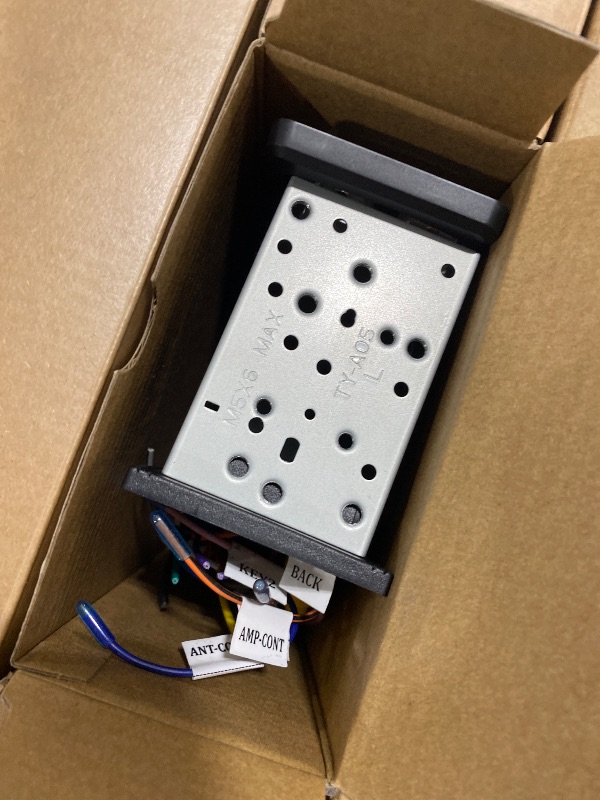 Photo 1 of Joying Single Din Touchscreen Radio 10.1 Inch Car Stereo Android 13 Head Unit 8GB+128GB with Carplay, Android Auto, Volume Knob, Mirror-Link, AM/FM Radio, 1280x800P(JY-UTS10N8-B)