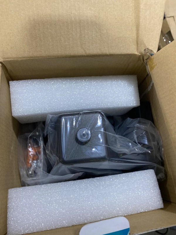 Photo 1 of HIHUOS Porch Light with Security Camera Built in Dusk to Dawn Outdoor Lighting - Waterproof Outside Lights Fixture Wall Mount- Exterior Lights for House Garage Front Door,Black