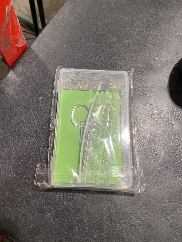 Photo 1 of 100 Pcs Ring Sizer Adjuster for Loose Rings with Ring Size Measuring Tool, Plug-in Invisible Ring Guards Silicone Tightener EVA Foam Ring Size Adjuster Set with Polishing Cloth