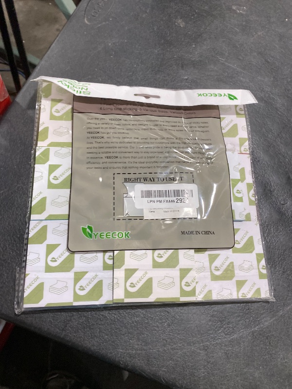 Photo 1 of (18 Pads) Sticky Notes 3x3 inch, Self-Stick Pads Pastel Colors Sticky Note, Recyclable, Easy to Post for Home, Office, Notebook