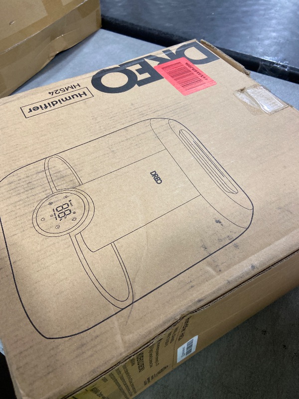 Photo 1 of DREO 6L Top Fill Humidifiers for Bedroom, 60H Runtime 28 dB Quiet Supersized Cool Mist Air Humidifiers for Large Room, Baby Nursery, Plant, Indoor, Night Light, Easy to Clean, Precise Humidity Control