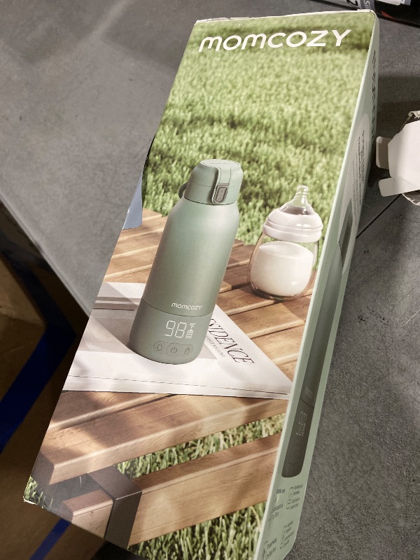 Photo 1 of Momcozy Portable Bottle Warmer for Travel – Dual Heating Modes for Breast Milk & Water, Portable Milk Warmer with Fast Heating & Long Battery Life, 17 Ounces Large Capacity to Meet Your All-Day Needs