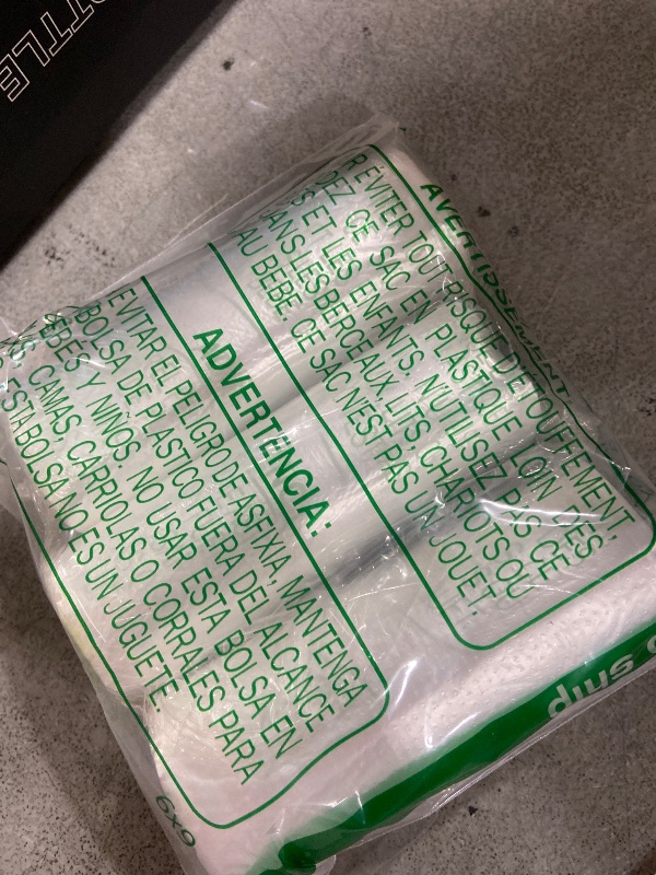 View 2 of 1 Gallon Small Trash Bags - 3 Rolls 105 Count Clear White 1 Gallon Garbage Bag Strong, Leakage-Free Unscented Thick Plastic Wastebasket Liners for Bathroom, Office, Kitchen Inwaysin