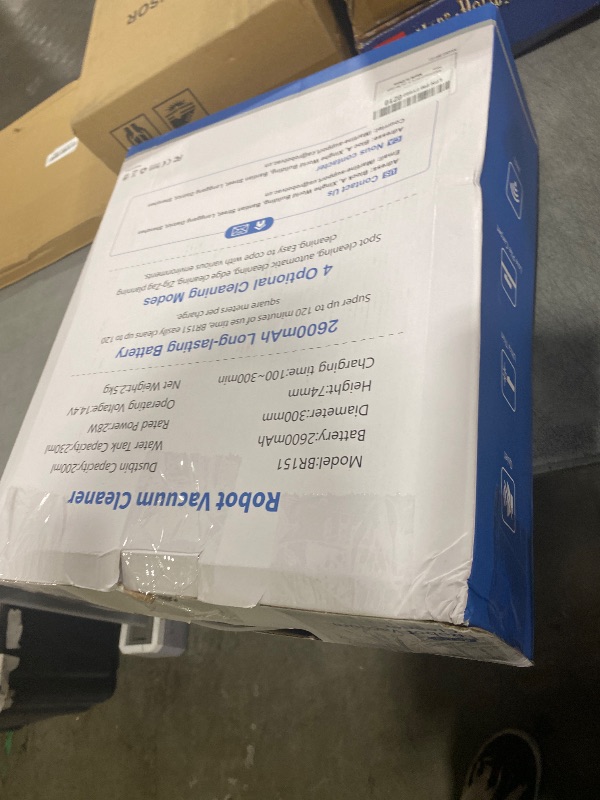 Photo 1 of Robot Vacuum and Mop Combo, 2 in 1 Robotic Vacuums Cleaner with WiFi/App, Robot Vacuum with Water Tank, Strong Suction, Schedule, Self-Charging, Quiet, for Hard Floor, Pet Hair, Low Pile Carpet