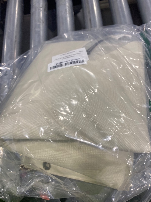 Photo 1 of RICHIE 16"x20" Backflow Preventer Cover - 5-Layer Heavy-Duty Insulation for Winter Freeze Protection Down to 5°F, Weatherproof Outdoor Cover for Sprinkler Valves, Well Pumps, Pipes & PVB (Beige)