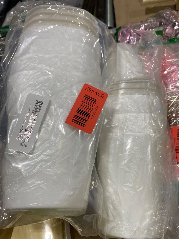 Photo 1 of Ziliny 18 Pcs Self Watering Pots Plastic Plant 3 Sizes Flower Plant Pot with Inner White Flower Pots for Indoor House Plants Plastic Self Watering Pot for Herbs Flowers