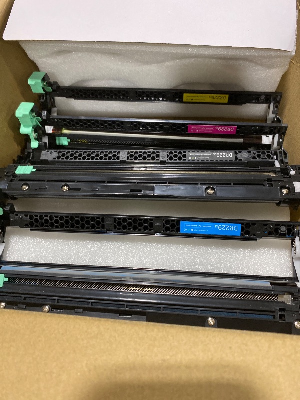 Photo 1 of DR229CL Drum Unit (NOT Toner) 4 Pack Super High Yield Replacement for Brother DR229 DR 229CL DR-229CL Drum Unit for MFC-L3780CDW MFC-L3720CDW MFC-L3765CDW HL-L3220CDW HL-L3280CDW HL-L3295CDW Printer