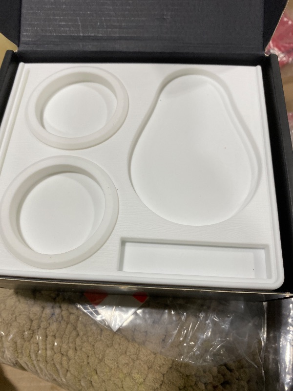 Photo 1 of Normcore Tamping Station, 51mm 54mm Compact Tamping Station, Espresso Tamping Mat With Portafilter Stand, Coffee Tamper Mat, Food Grade Non-Slip Silicone, White
