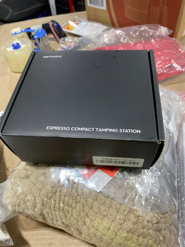Photo 1 of Normcore Tamping Station, 51mm 54mm Compact Tamping Station, Espresso Tamping Mat With Portafilter Stand, Coffee Tamper Mat, Food Grade Non-Slip Silicone, White