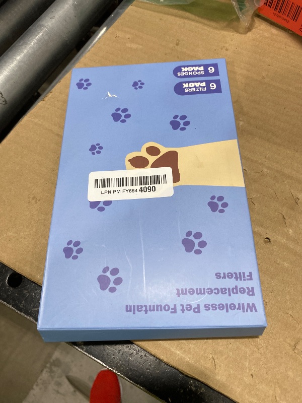 Photo 1 of TOONIOOS Cat Water Fountain Filters: 12 Cat Fountain Filters Replacement for TOONIOOS W2 - Pet Fountain Filters - 3 Months Set of Pet Water Fountain Filter - 6 Carbon Filters + 6 Sponges Filters