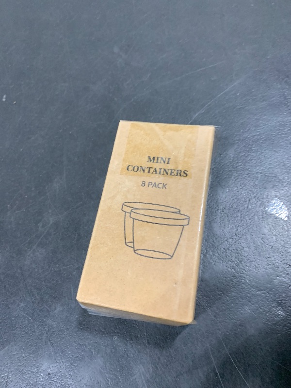 Photo 1 of [8 Pack] Salad Dressing Container To Go, 2.4oz Small Condiment Containers with Leakproof Silicone Lids, Reusable Stainless Steel Sauce Cups for Lunch Bento Box, Picnic and Travel