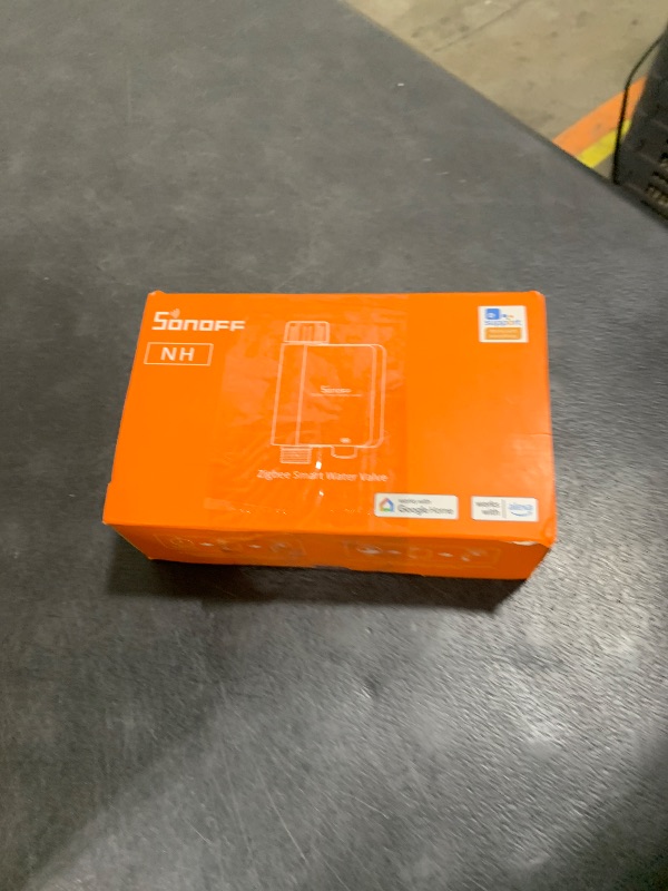 Photo 1 of SONOFF Zigbee Sprinkler Timer, Gateway Required, Smart Controller Voice Control with Alexa and Google Home, Automate Irrigation for Garden, Lawn, Pool, Outdoor Watering, SWV-NH, Black