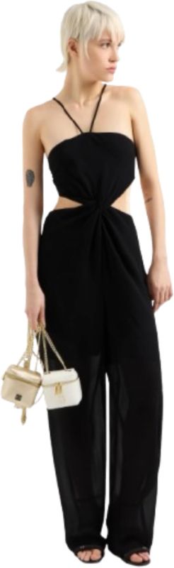 Photo 1 of 10     Armani Exchange Women's Cut Out Jumpsuit