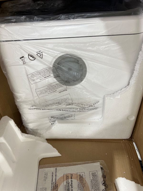 Photo 1 of magicplux Portable Dishwasher, Countertop Dishwasher with Color Screen, 5 Place Settings & 8 Washing Programs, Mini Dishwashers, 3 Spray Arms with 5 L Built-in Water Tank