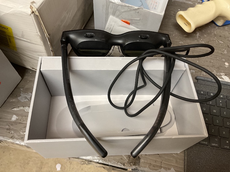 Photo 1 of VITURE Luma Pro XR Glasses — 152” 1200p 120Hz Ultra Sharp Display, 52° FOV, Electrochromic Film,Myopia Adjustments, Harman Audio, AR Glasses for iPhone 17/16/15, Android, Mac, PC, Steam Deck, Switch 2