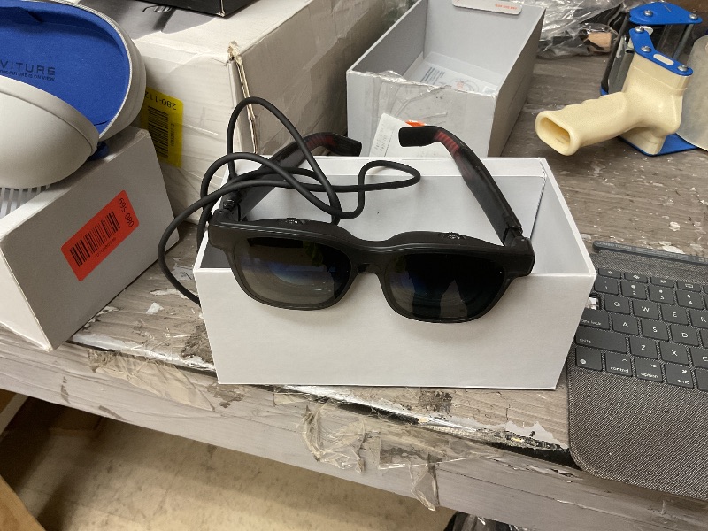 Photo 1 of VITURE Luma Pro XR Glasses — 152” 1200p 120Hz Ultra Sharp Display, 52° FOV, Electrochromic Film,Myopia Adjustments, Harman Audio, AR Glasses for iPhone 17/16/15, Android, Mac, PC, Steam Deck, Switch 2