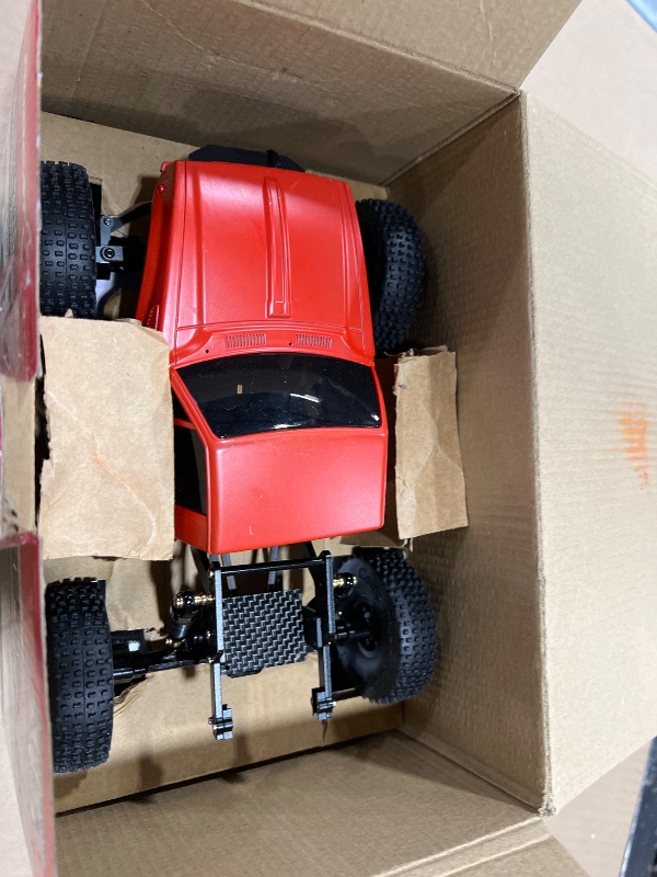 Photo 1 of Redcat Racing Ascent-18 APEX, 1/18 Scale Brushless Electric Rock Crawler, Carbon Fiber, 4WD RC Car for Adults with 2.4GHz Radio System (Red)