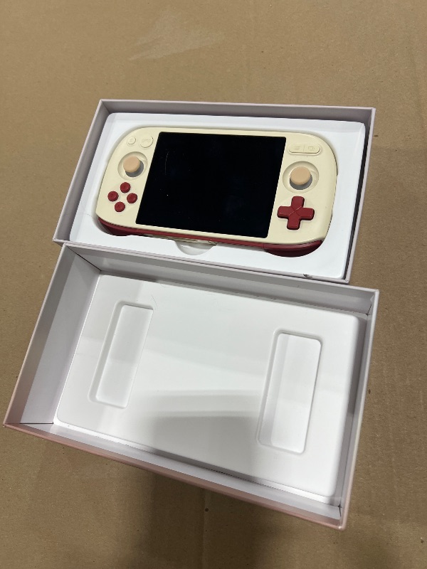 Photo 1 of AYANEO Pocket AIR Mini Android Handheld Game Console - 4.2" HD 4:3 Retro Gaming Screen, MTK G99 Octa-Core, Hall Effect Joystick & Triggers, Portable Gaming Device (Retro White, 3G+64G)