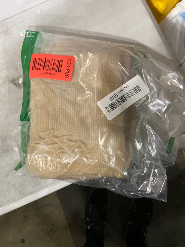 Photo 1 of +MD 15-20mmHg Women's Open Toe Compression Pantyhose Stirrup Compressive Stocking Nude M/L