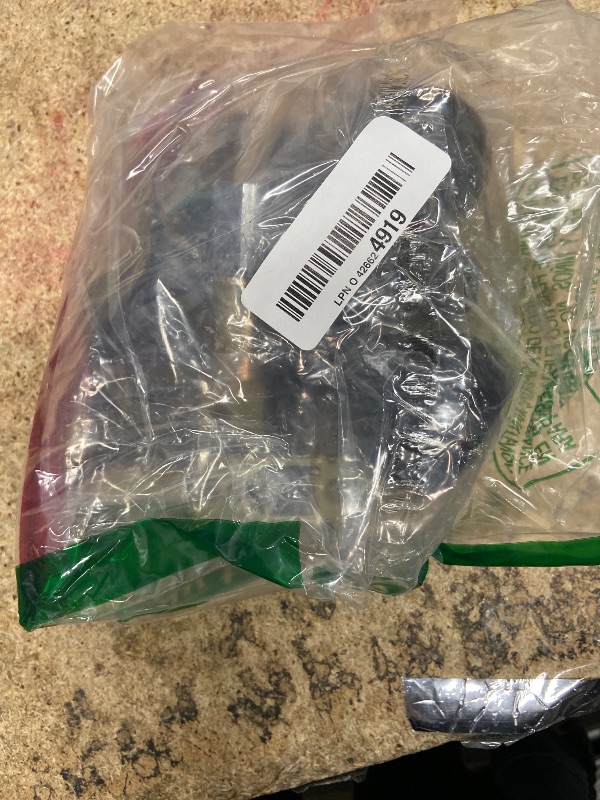 Photo 1 of *************FOR PARTS ONLY*************
Amazon Basics Exterior Door Knob With Key Lock and Deadbolt, Coastal, Matte Black