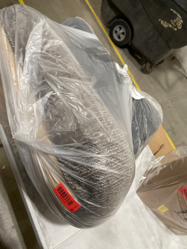 Photo 1 of **HAS A HOLE IN IT**JOEJOY Orthopedic Dog Bed Medium Sized Dogs, Extra Thick Supportive Big Dog Couch Bed with Sides, Ultra Soft Pet Bed Sofa, Brown, 35''x25''