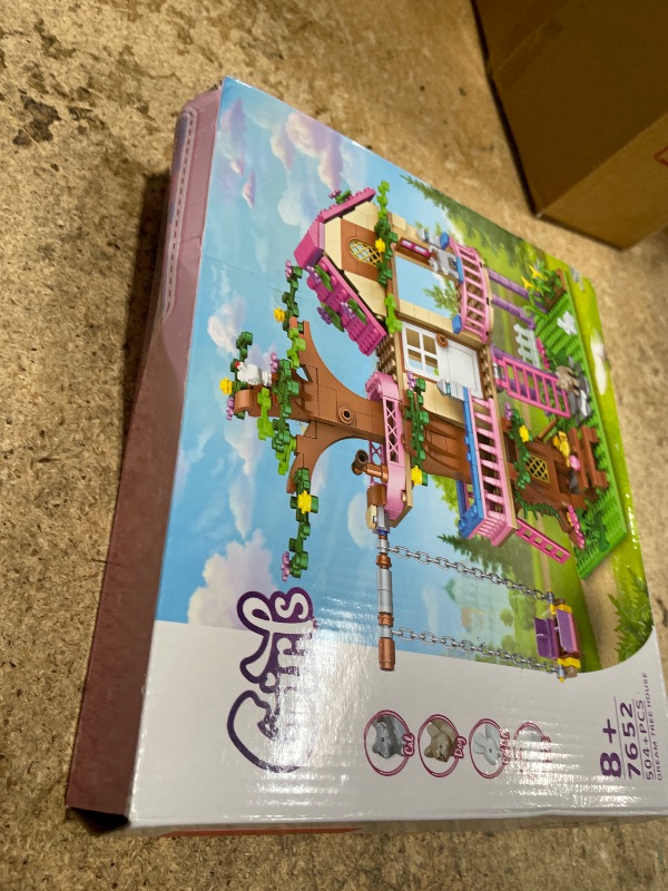 Photo 1 of ***MISSING PARTS***
HSANHE Tree House Building Set Compatible with Friends, 504 PCS Forest House Building Kit Birthday Gift for Kids Girls Boys Age 6-12 Years?7652?