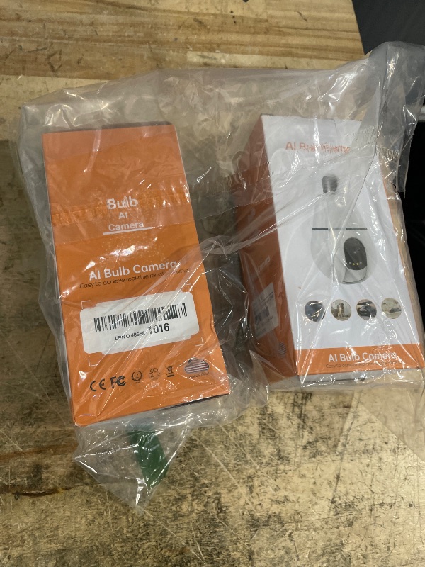 Photo 1 of Light Bulb Security Camera,2.4G/5GHz WiFi 2K Security Cameras Wireless Outdoor Indoor,Bulb Cameras for Home Security,AI Smart Detection,911Emergency,US Based Cloud,2 Way Talk,Color Night Vision 2Pack