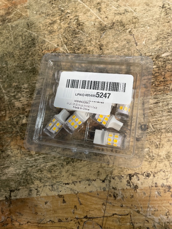 Photo 1 of (10Pack) G8 Led Bulbs,T4 3W Replacement for 20-25W Halogen Bulb,Warm White 3000K,GY8.6 JCD Type Bi-Pin Base,120V,Puck Light Bulb,for GE Microwave Light,Under Cabinet, Under Counter Kitchen Lighting