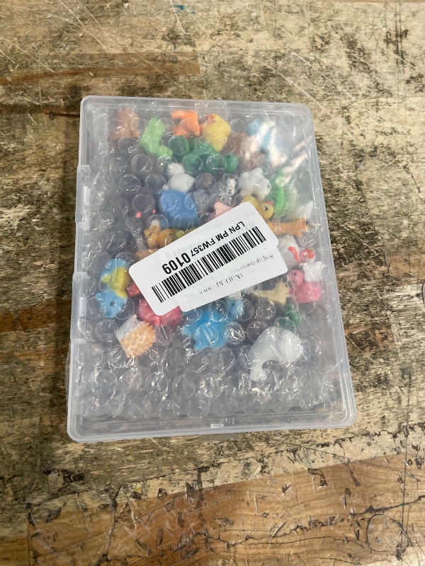 Photo 1 of ***MISSING PARTS***
42 Pcs Mini Resin Animals 42 Styles Resin Animals Figurines Bulk for Fairy Garden Miniature Dollhouse Accessories Hide Crafts Decor