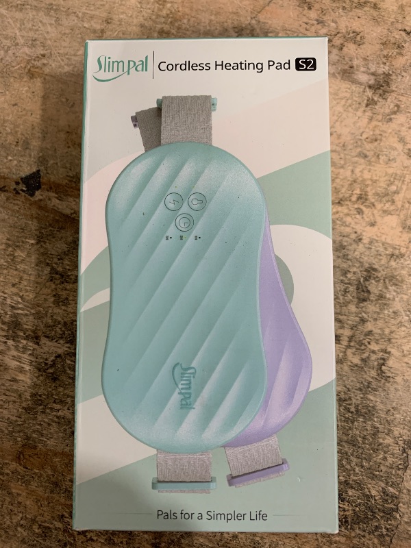 Photo 1 of **NON FUNITIONAL** Slimpal AI Portable Heating Pad for Period Cramps, Smart AI Heat Chip, Electric Cordless Heating Belt for Back, Belly, Waist, Stomach, Menstrual Wearable Heating Pad Gifts for Girl Women Her Pink S2