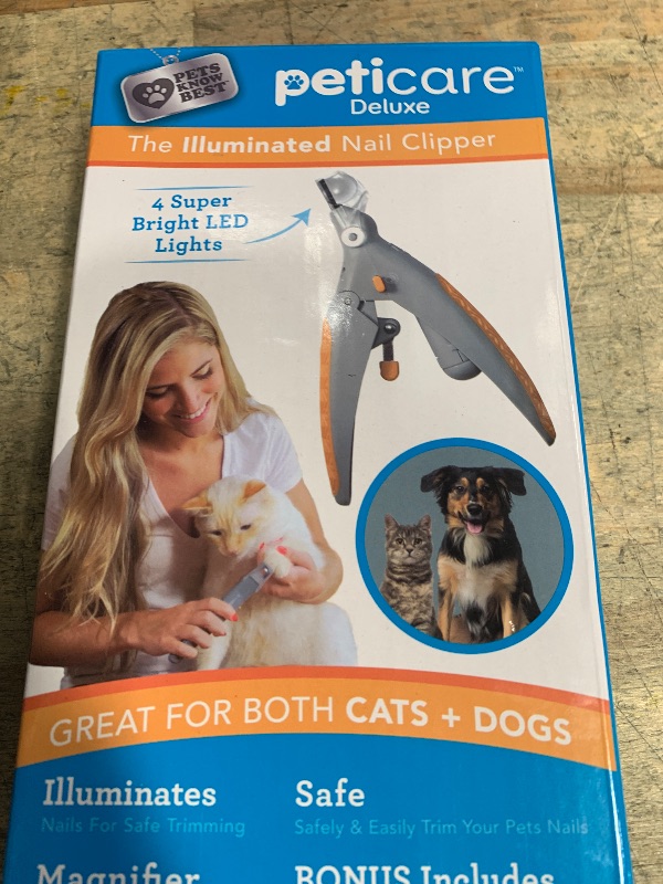 Photo 1 of 
Peticare deluxe illuminated nail clipper