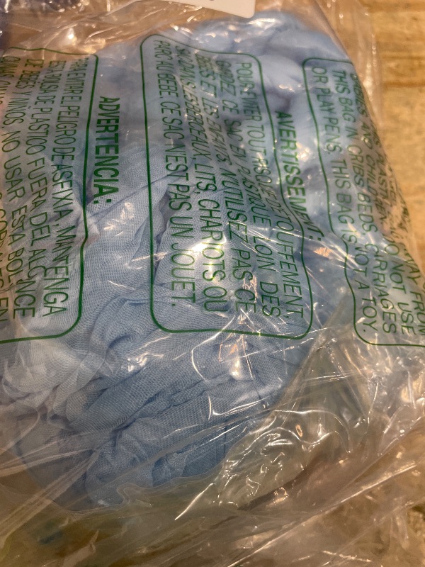 Photo 1 of 10 Pack Light Blue Cheesecloth Table Runner 17x108 Inch Boho Gauze Cheese Cloth Table Runners for Wedding Party Baby Shower Birthday Home Decor