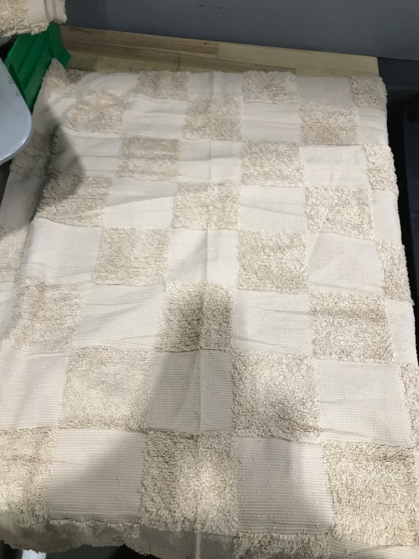 Photo 1 of 2 STANDARD SIZE PILLOW COVERS - LIGHT BROWN