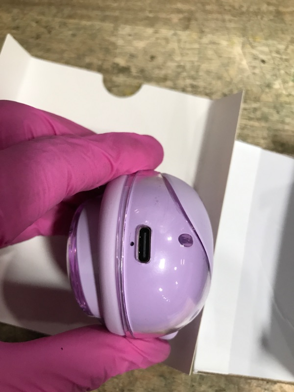 Photo 1 of (USED/MISSING CORD) Xmenha Over The Ear Earbuds Open Ear Buds Headphones Over Ear Air Bone Conduction Earbuds Earphones Bone Conducting Air Bone Conduction Headphones Bluetooth Over-Ear Purple