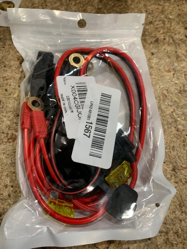 Photo 1 of 2 Pack GC002 X-Connect fit for NOCO Battery Charger Accessories,M6 (1/4in) XL Eyelet Terminal,Smart Batteries Trickle Charger Cable