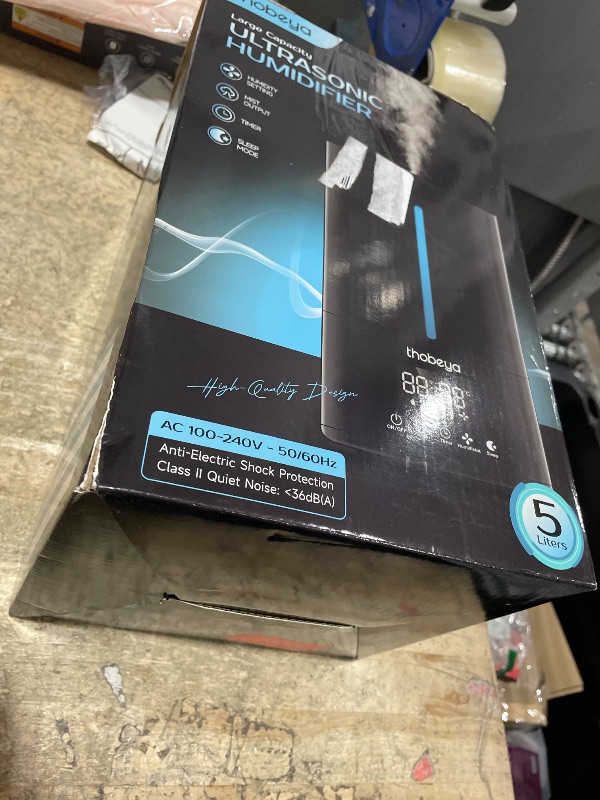 Photo 1 of 1.32 Gal / 5L Reptile Humidifier Fogger, Timer Function, Humidifier for Amphibians for Bearded Dragons, Lizards, Geckos, Snakes, Tortoises, Reptile Mister with Remote Control, Adjustable Fog Volume