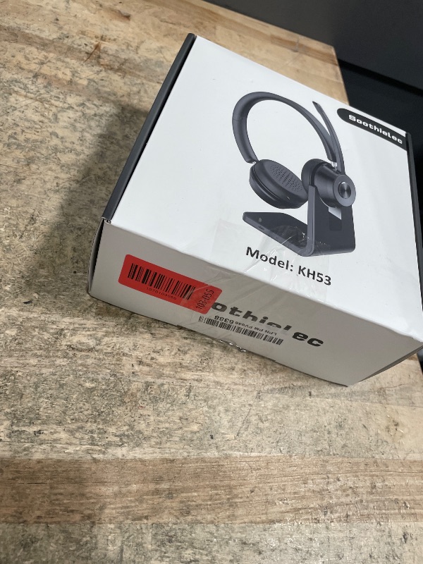 Photo 1 of (Upgraded Version) Wireless Headset, Bluetooth Headset with Noise Cancelling Microphone, Best Headphones with Mic Mute & USB Dongle for PC/Computer/Laptop/Cell Phones/Remote Work/Call Center