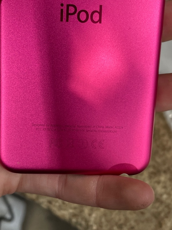 Photo 1 of **LOCKED WITH PASSCODE**Apple iPod Touch 6th Generation Model A1574 hot pink 