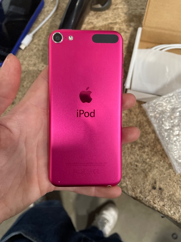 Photo 1 of **LOCKED WITH PASSCODE**Apple iPod Touch 6th Generation Model A1574 hot pink 