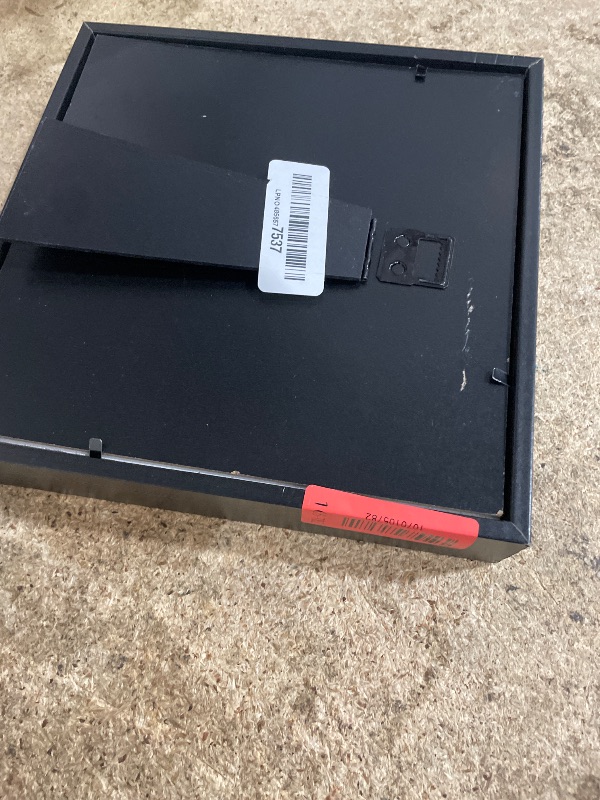 Photo 1 of *** Frame only missing display plant decor*** Califortree 8x8 Shadow Box Frame with Soft Linen Back - Push Pins Included, Memory Box Display Case for Flower, Tickets and 3D Items, Black