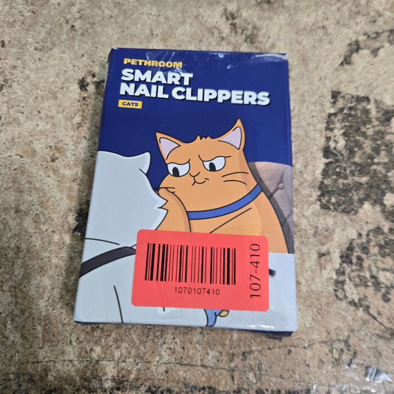 Photo 1 of [PETHROOM] Cat Nail Clipper Trimmer for Indoor Cats with Circular Cut Hole (2mm) | Premium Sturdy Stainless Steel Blade Cat Claw | Safe, Easy, Accurate, Quiet & Fast | Avoid Overcutting