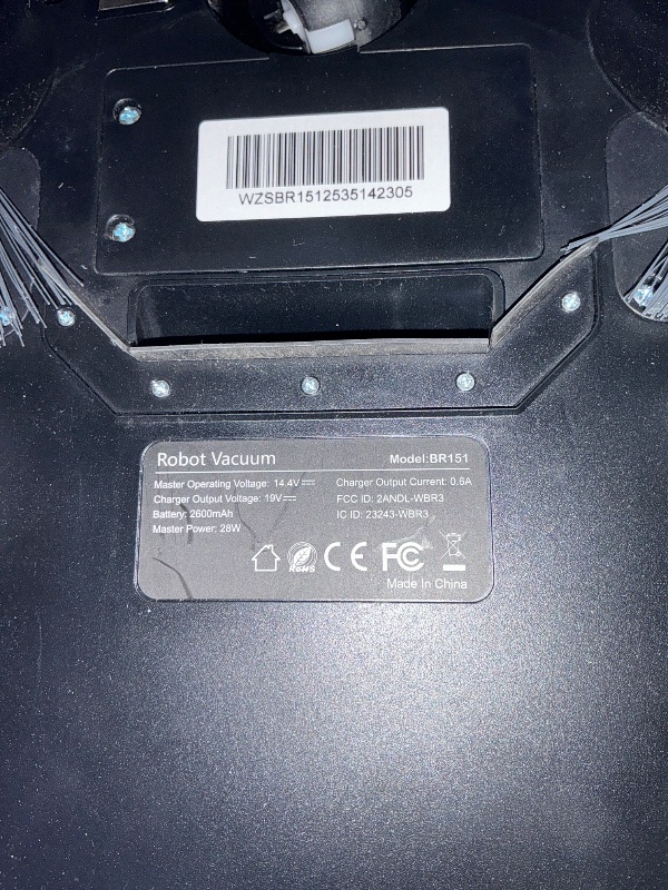 Photo 1 of ***MISSING PARTS***
NON FUNCTIONING*********
XIEBro Life Robot Vacuum and Mop Combo CRQ