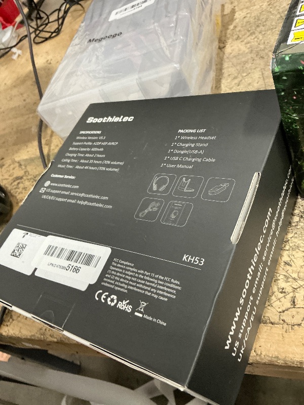 Photo 1 of (Upgraded Version) Wireless Headset, Bluetooth Headset with Noise Cancelling Microphone, Best Headphones with Mic Mute & USB Dongle for PC/Computer/Laptop/Cell Phones/Remote Work/Call Center