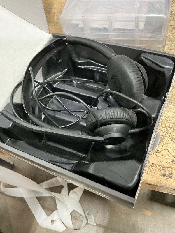 Photo 1 of (Upgraded Version) Wireless Headset, Bluetooth Headset with Noise Cancelling Microphone, Best Headphones with Mic Mute & USB Dongle for PC/Computer/Laptop/Cell Phones/Remote Work/Call Center