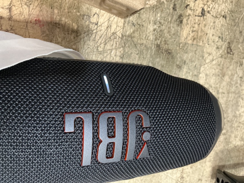 Photo 1 of **FOR PARTS ONLY/ NON-FUNCTIONAL** JBL Charge 6 - Portable Waterproof & Drop-Proof Bluetooth Speaker, Bold JBL Pro Sound with AI Sound Boost, 28Hrs of Playtime, Built-in powerbank & Comes with a Sturdy/Removable Carrying Strap (Black)