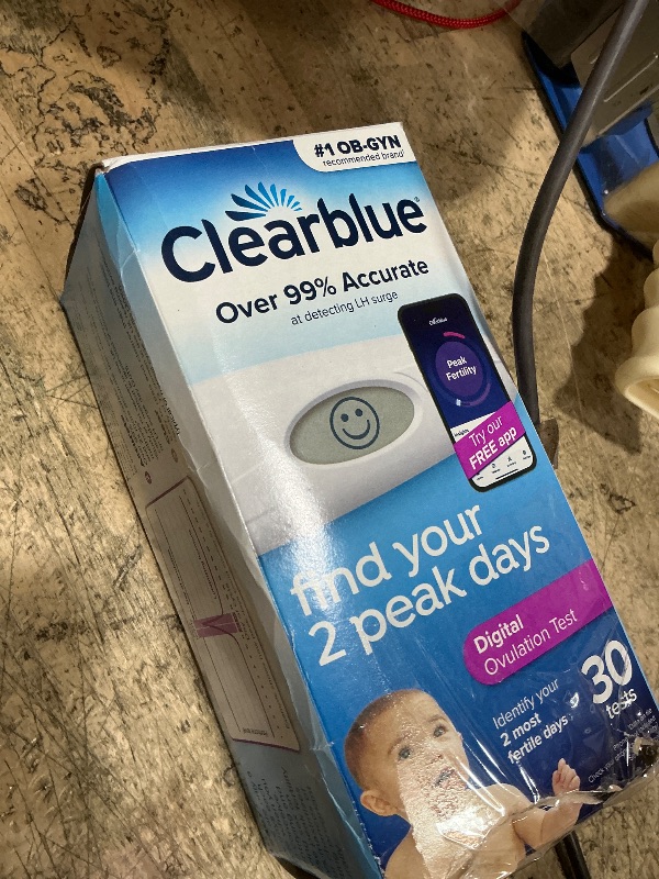 Photo 1 of **BOX HAS DAMAGE*** Clearblue Digital Ovulation Test, 30 Count