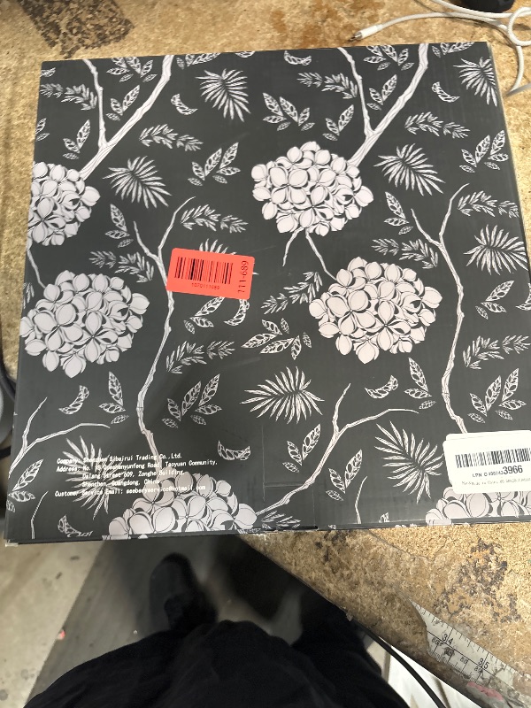 Photo 1 of 13x13 Birthday Signature Frame with Plexiglass Cover - Holds 4x6 Photos, 40th Birthday Decorations, Alternative Guest Book Gifts for Men & Women, 40th Party Favors, Wall Display & Supplies, White