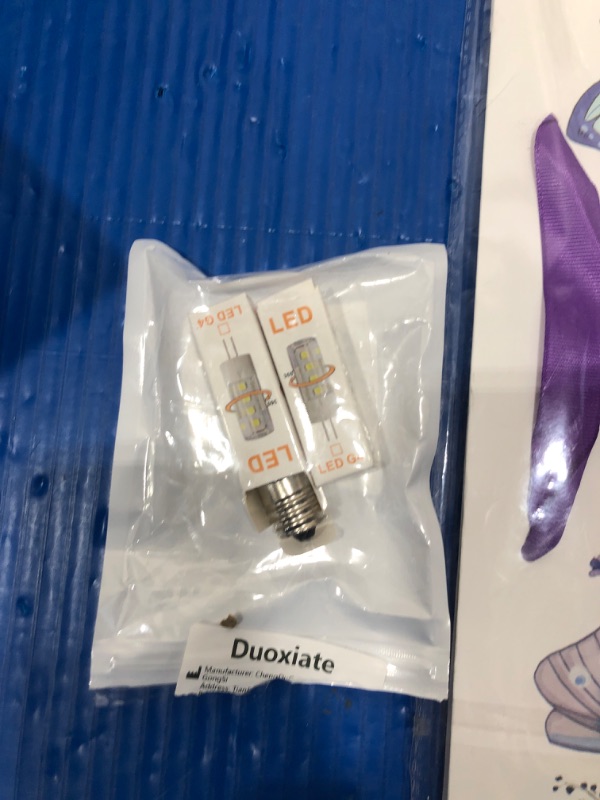 Photo 1 of 2 Pack Freezer Light Bulb Replacement Kei D28a Kel 2811 E17 LED Bulb Intermediate Base Light Bulbs KEI D28A, KEI D28M, KEL 2815, Refrigerator Fridge Lightbulb 100-265V White 800LM 5304498578
