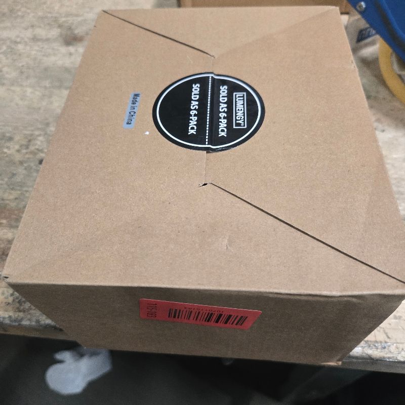 Photo 1 of **FACTORY SEALED**LUMENGY LED In-Ground Paver and Deck Light with Patented Ring Light Effect, 1W, 12V Low Voltage, IP67 Waterproof, for Decks, Driveways, Patios, Steps and Paver Surfaces, Brown Finish, 6 Pack