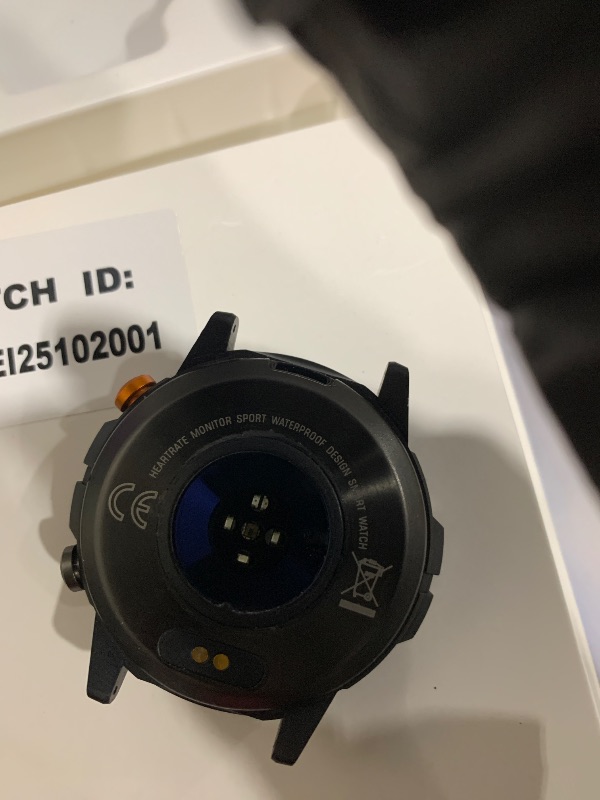 Photo 1 of ***FOR PARTS ONLY/ NON-FUNCTIONAL*** Smart Watches for Men, Bluetooth Call Military Smart Watch, Waterproof Fitness Tracker with Heart Rate/Blood Oxygen/Sleep Monitor/124 Sports Modes, Tactical Watch for Android Phones & iPhone (Silver)
